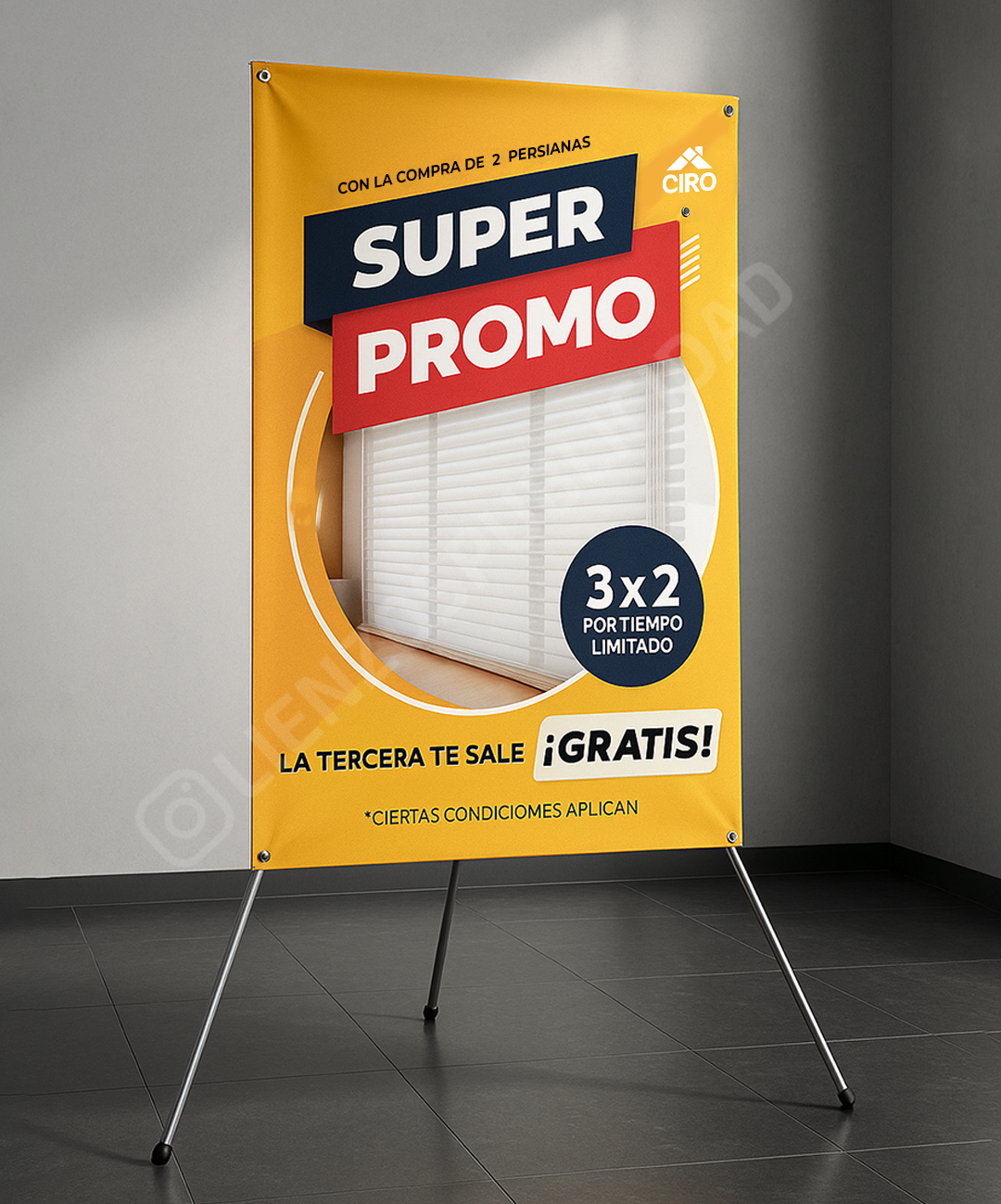 Kit Pendón Araña